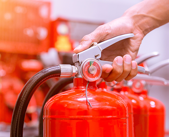 Fire extinguisher service