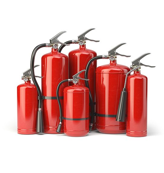 Commercial fire extinguishers
