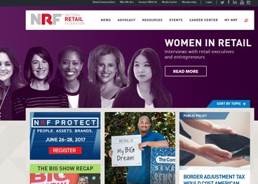 National Retail Federation website