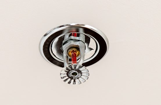 Fire sprinkler system service